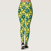 Liefde en bloemen leggings (Achterkant)