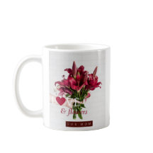 Liefde en bloemen voor MoM Paarse roze bloemige Ro