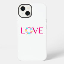 Liefde en Butterflies Hoesje-Mate iPhone Case Case