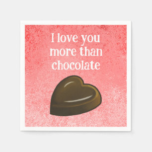 Liefde en Chocolade Servet