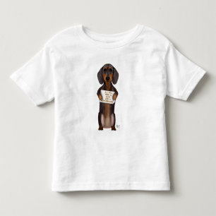Liefde en Dachshund Kinder Shirts