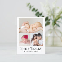Liefde en Dank Custom foto Baby Meisje Shower