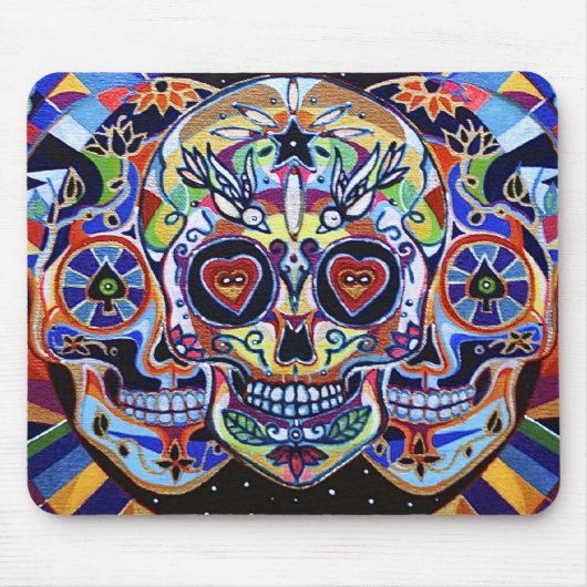 Liefde en dood muismat (Voorkant)