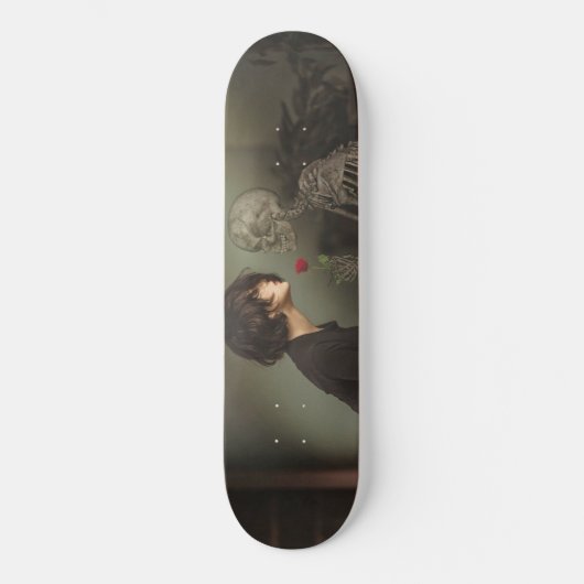 Liefde en dood skateboard (Voorkant)