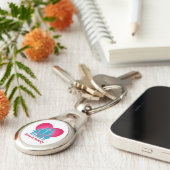 Liefde en familie sleutelhanger (Zijkant)