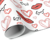 Liefde en genegenheid cadeaupapier (Rol Hoek)