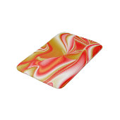 Liefde en Goud Abstract 3D Rainbowart Badmat (Gekanteld)