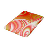 Liefde en Goud Abstract 3D Rainbowart Badmat (Gekanteld)