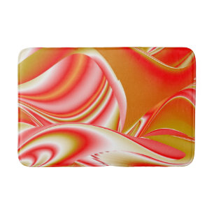 Liefde en Goud Abstract 3D Rainbowart Badmat
