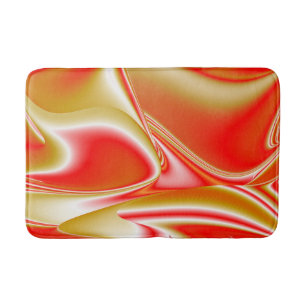 Liefde en Goud Abstract 3D Rainbowart Badmat