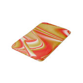 Liefde en Goud Abstract 3D Rainbowart Badmat (Gekanteld)