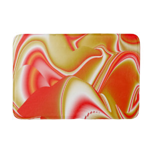 Liefde en Goud Abstract 3D Rainbowart Badmat