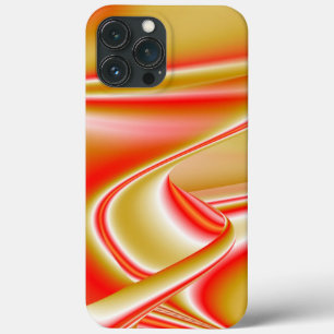 Liefde en Goud Abstract 3D Rainbowart iPhone 13 Pro Max Hoesje