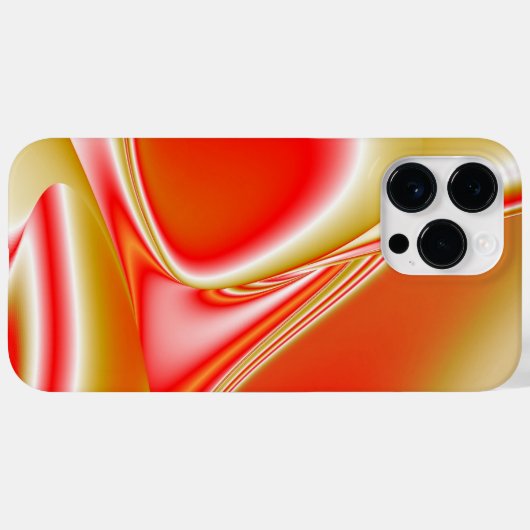 Liefde en Goud Abstract 3D Rainbowart Case-Mate iPhone Case (Achterkant (horizontaal))