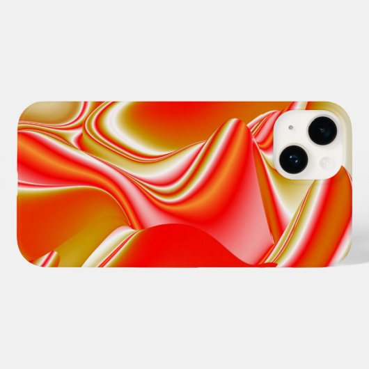 Liefde en Goud Abstract 3D Rainbowart Case-Mate iPhone Case (Achterkant (horizontaal))