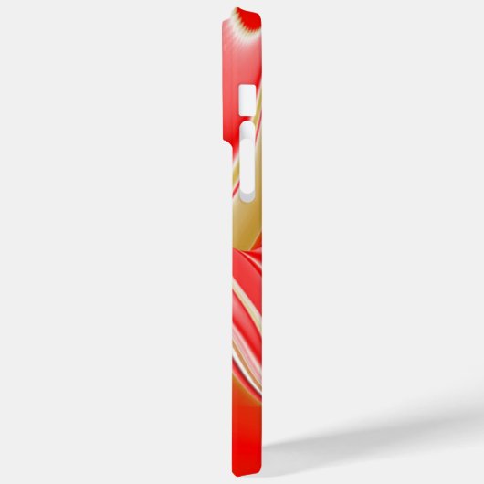 Liefde en Goud Abstract 3D Rainbowart Case-Mate iPhone Case (Achterkant / Links)