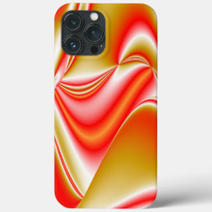 Liefde en Goud Abstract 3D Rainbowart iPhone 13 Pro Max Hoesje