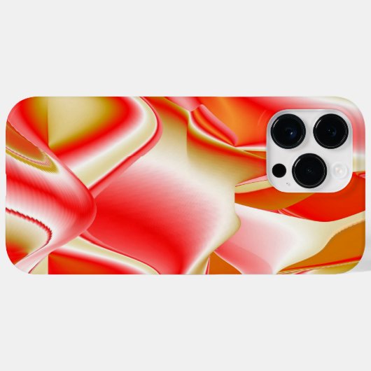 Liefde en Goud Abstract 3D Rainbowart Case-Mate iPhone Case (Achterkant (horizontaal))