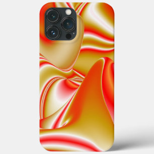 Liefde en Goud Abstract 3D Rainbowart iPhone 13 Pro Max Hoesje