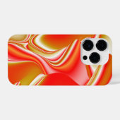 Liefde en Goud Abstract 3D Rainbowart iPhone Hoesje (Achterkant horizontaal)