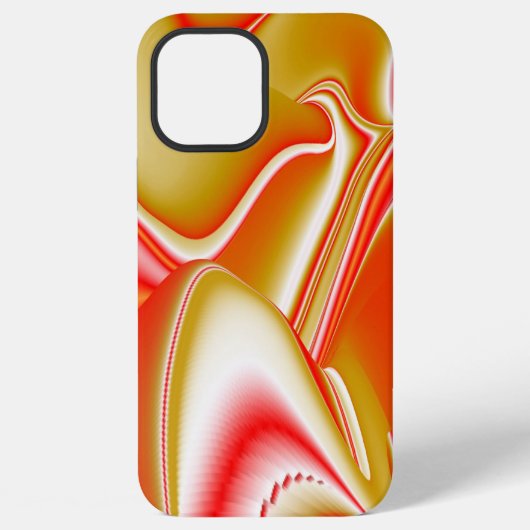 Liefde en Goud Abstract 3D Rainbowart iPhone Hoesje (Achterkant)