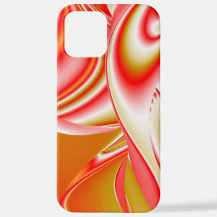Liefde en Goud Abstract 3D Rainbowart iPhone 12 Pro Max Hoesje