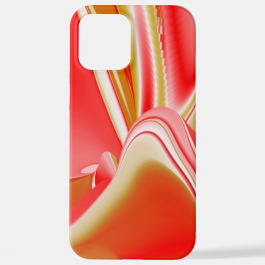 Liefde en Goud Abstract 3D Rainbowart iPhone Hoesje (Achterkant)