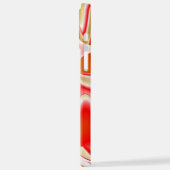 Liefde en Goud Abstract 3D Rainbowart iPhone Hoesje (Linkerkant)