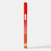 Liefde en Goud Abstract 3D Rainbowart iPhone Hoesje (Rechterkant)