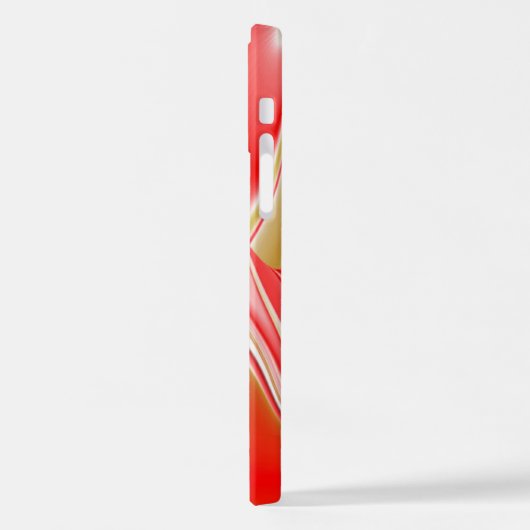 Liefde en Goud Abstract 3D Rainbowart iPhone Hoesje (Linkerkant)
