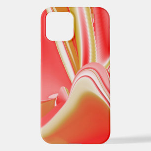 Liefde en Goud Abstract 3D Rainbowart iPhone 12 Hoesje