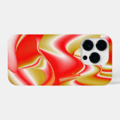 Liefde en Goud Abstract 3D Rainbowart iPhone Hoesje (Achterkant horizontaal)