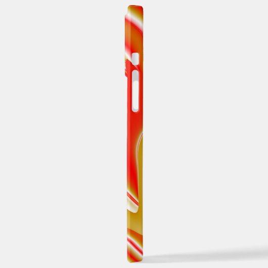 Liefde en Goud Abstract 3D Rainbowart iPhone Hoesje (Linkerkant)