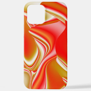 Liefde en Goud Abstract 3D Rainbowart iPhone 12 Pro Max Hoesje