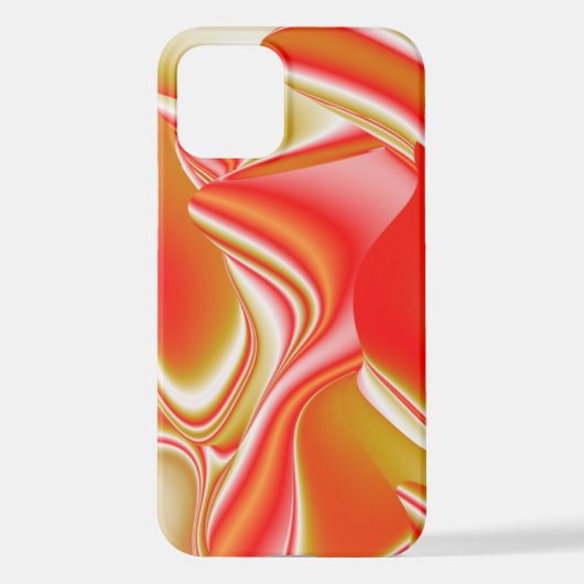 Liefde en Goud Abstract 3D Rainbowart iPhone Hoesje (Achterkant)
