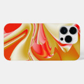 Liefde en Goud Abstract 3D Rainbowart iPhone Hoesje (Achterkant horizontaal)
