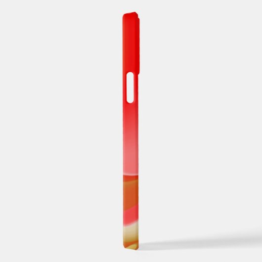 Liefde en Goud Abstract 3D Rainbowart iPhone Hoesje (Rechterkant)