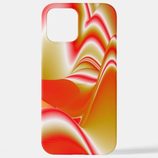 Liefde en Goud Abstract 3D Rainbowart iPhone Hoesje (Achterkant)