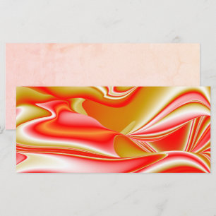 Liefde en Goud Abstract 3D Rainbowart Kaart