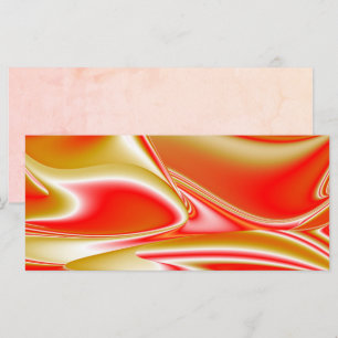 Liefde en Goud Abstract 3D Rainbowart Kaart