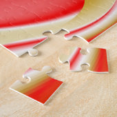 Liefde en Goud Abstract 3D Rainbowart Legpuzzel (Zijkant)