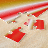 Liefde en Goud Abstract 3D Rainbowart Legpuzzel (Zijkant)