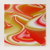 Liefde en Goud Abstract 3D Rainbowart Legpuzzel (Verticaal)