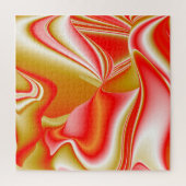 Liefde en Goud Abstract 3D Rainbowart Legpuzzel (Verticaal)