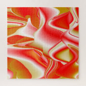 Liefde en Goud Abstract 3D Rainbowart Legpuzzel (Verticaal)