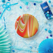 Liefde en Goud Abstract 3D Rainbowart Papieren Kommen (Feest)