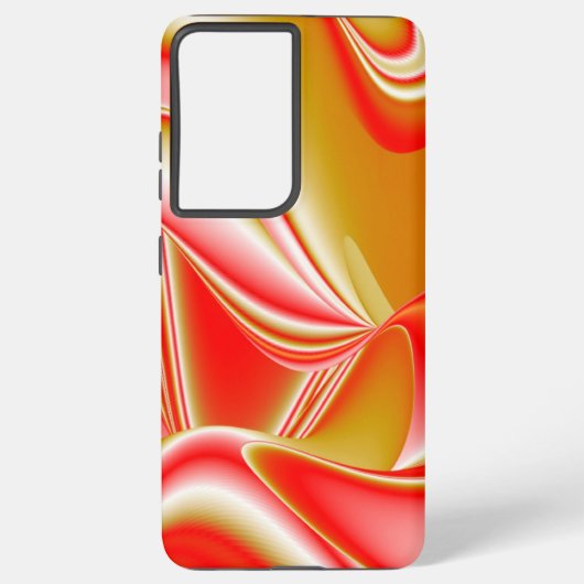 Liefde en Goud Abstract 3D Rainbowart Samsung Galaxy Hoesje (Achterkant)