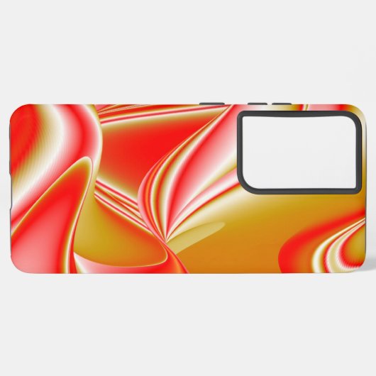 Liefde en Goud Abstract 3D Rainbowart Samsung Galaxy Hoesje (Achterkant horizontaal)