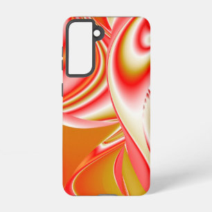 Liefde en Goud Abstract 3D Rainbowart Samsung Galaxy Hoesje