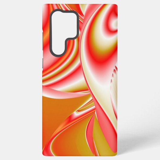 Liefde en Goud Abstract 3D Rainbowart Samsung Galaxy Hoesje (Achterkant)